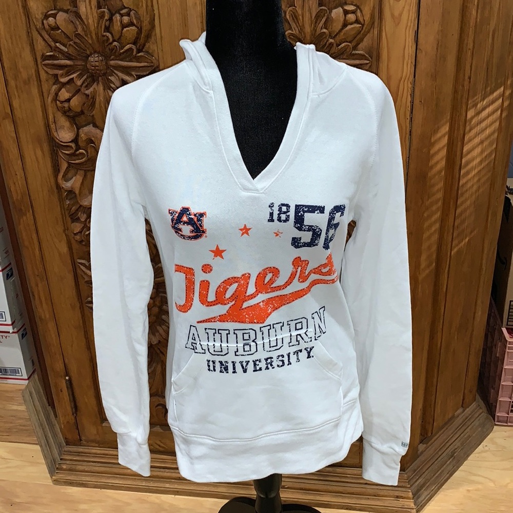 NWT Soffe jr fit large Auburn Tiger hooded sweatshirt